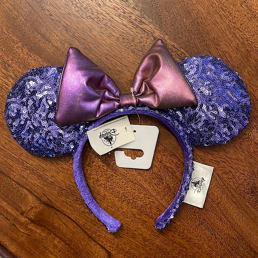 Purple Potion sequin Disney Ears